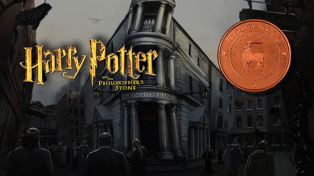 Harry Potter and the Philosopher's Stone - Gringotts Bank (Collecting all Knuts) - (PS1)