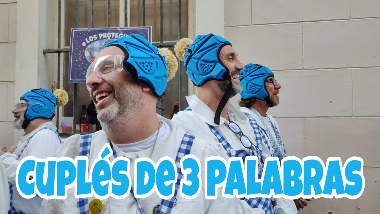 Chirigota del Ukelele 2026. Los Protegidos. Cuplés de 3 palabras. Carnaval de Cádiz.