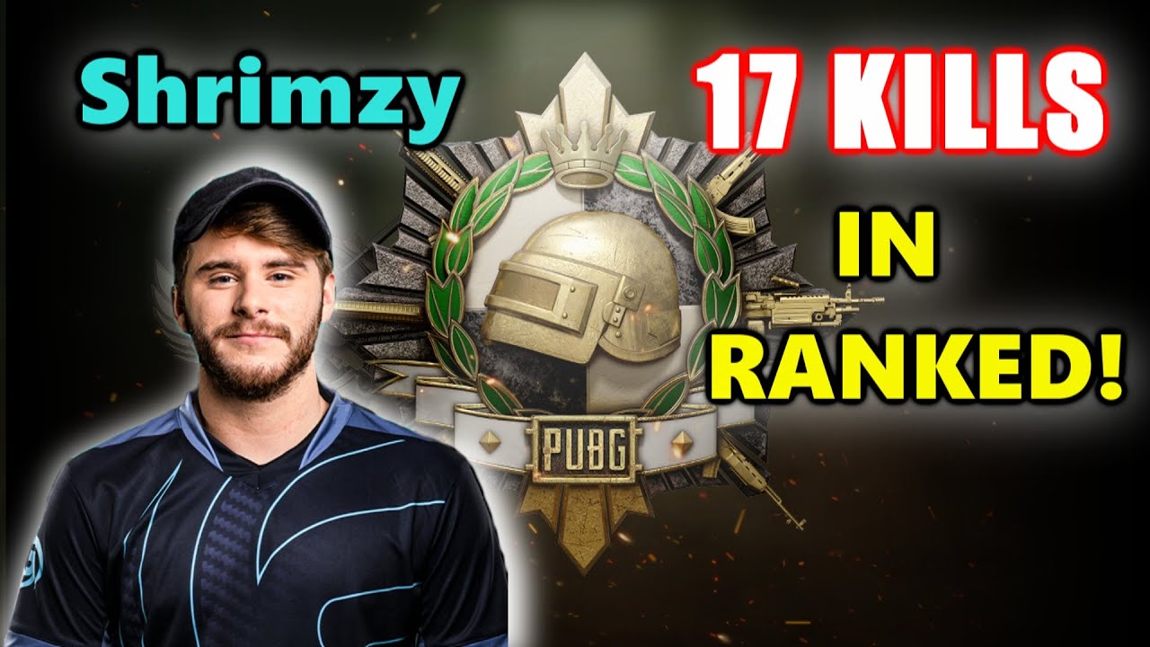 PUBG RANKED - Soniqs Shrimzy - 17 KILLS IN RANKED! - Groza+SLR - SQUADS - Drassel, hwinn & Pr0phie
