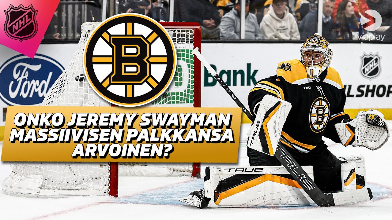 Onko Jeremy Swayman hirmusopimuksensa arvoinen?
