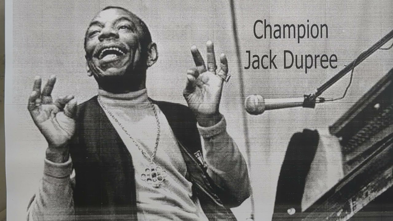 Weed Head Woman - Champion Jack Dupree (piano & vocal) - Okeh 06197