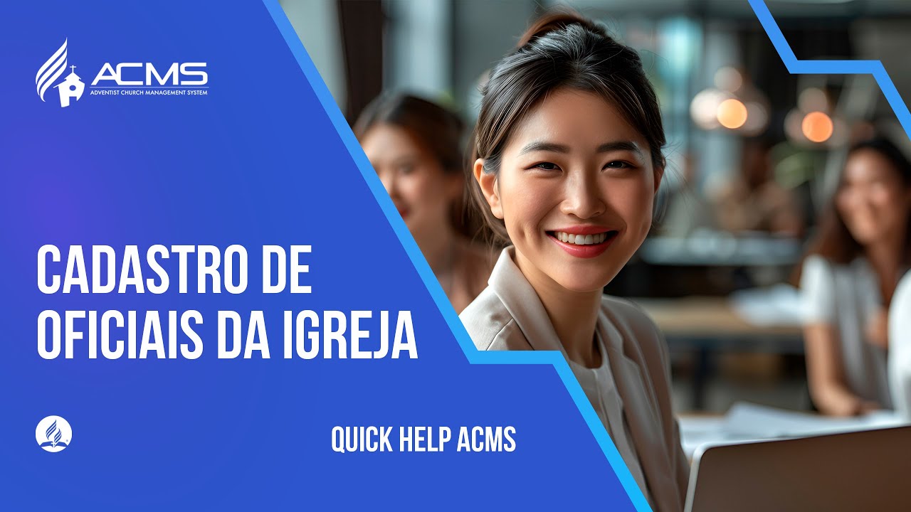 Cadastro de oficiais na igreja/grupo