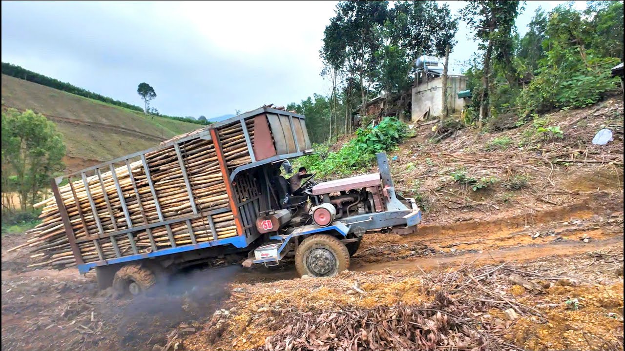 Brutal Off-Road Challenge! The Franken-Truck Fights a Vertical Jungle Ascent!