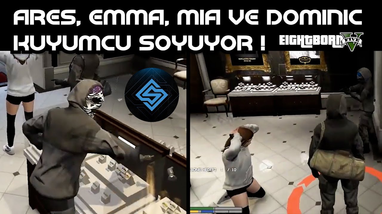 ARES, EMMA, MİA VE DOMİNİC KUYUMCU SOYUYOR  ! | Syna Kesit #5