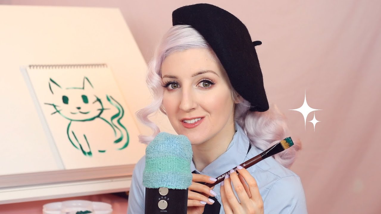 Positive Affirmations for Artists ASMR (comedy)(but not really) (all whispered!)