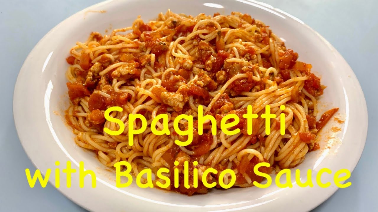 How to make Spaghetti with Basilico Sauce | Cherry Calizar #pastarecipe