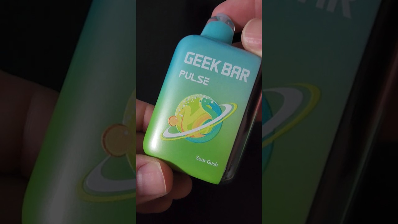 SOUR GUSH GEEK BAR #unboxing