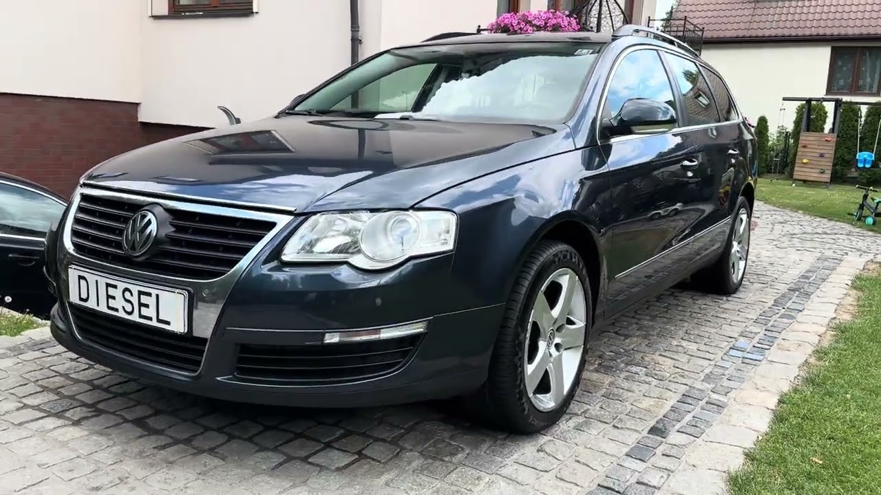 VW Passat B6 1.9 TDI 105KM 2007r  silnik kod BXE fabrycznie bez DPF!