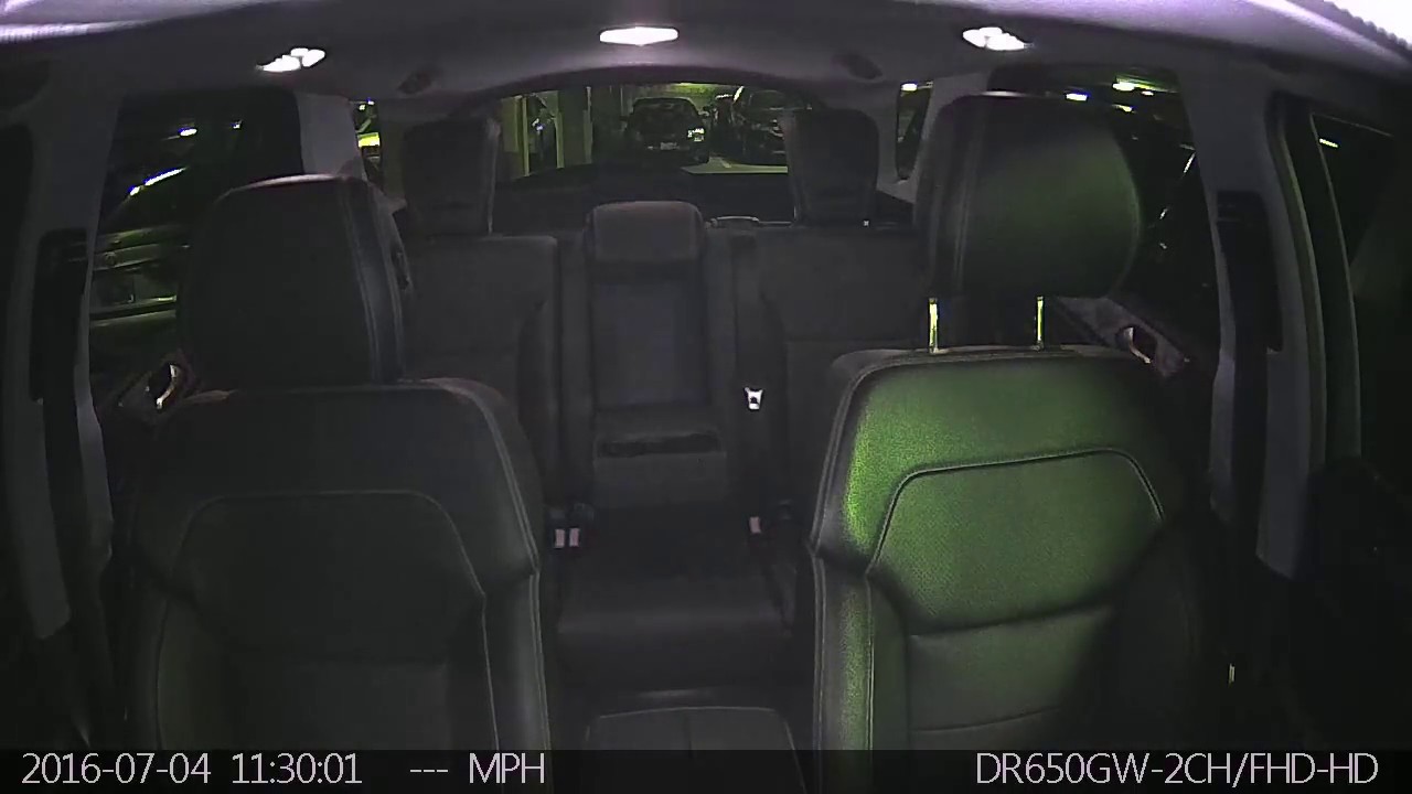 Break-in caught on BlackVue with Interior IR camera