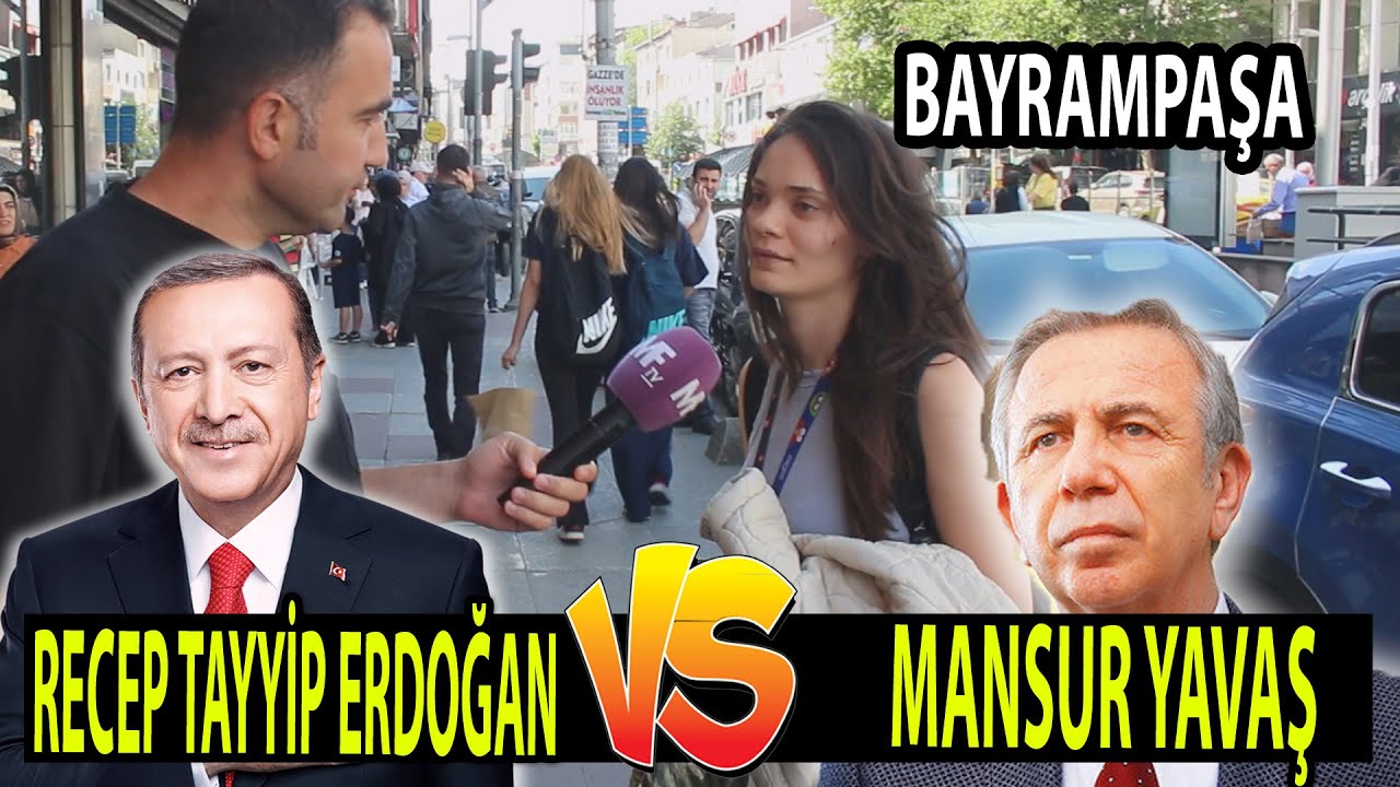 Recep Tayyip Erdoğan mı Mansur Yavaş mı Bayrampaşa Kıran Kırana Dev Seçim Anketi #seçim