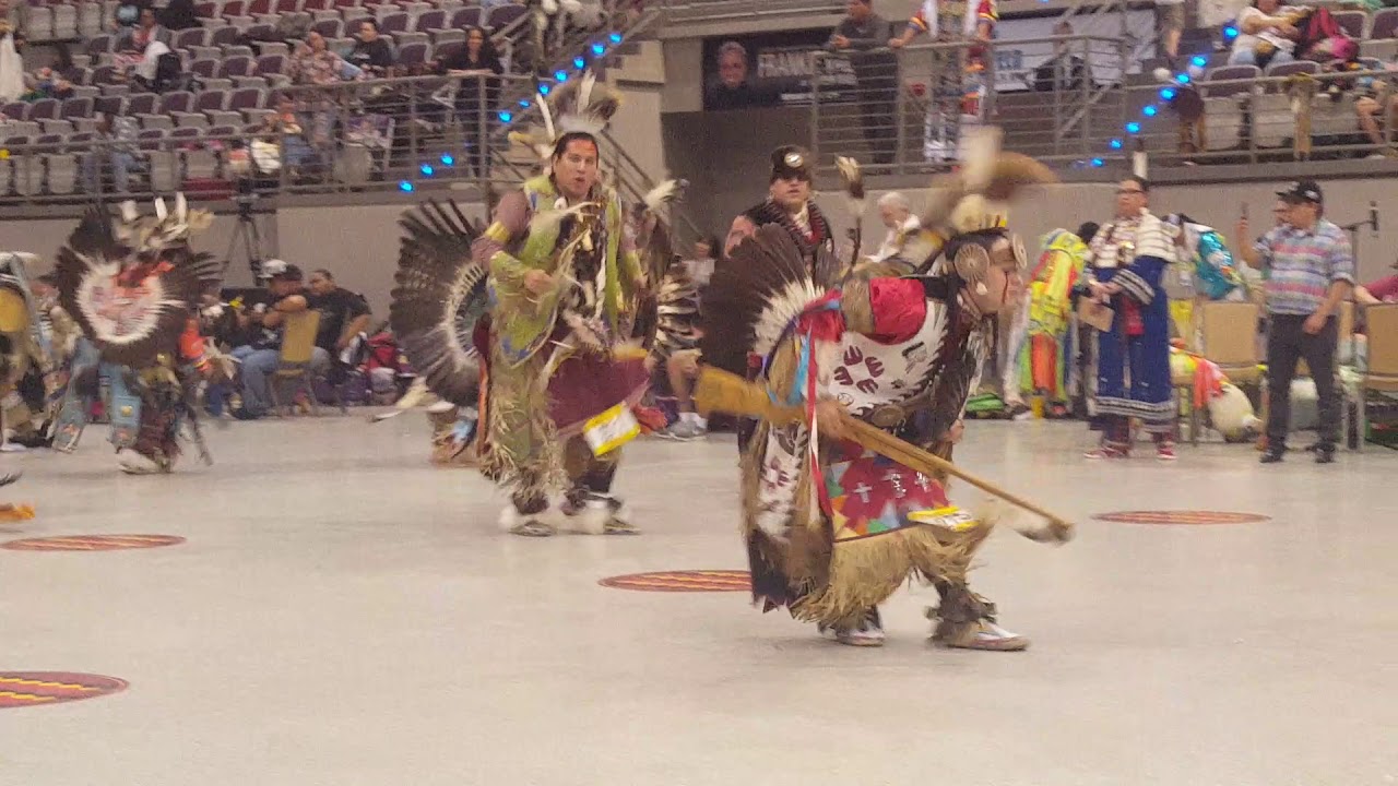 Jr. Adult Men's Northern Traditional 18-35 Hollywood Pow Wow 2018 Saturday Finals