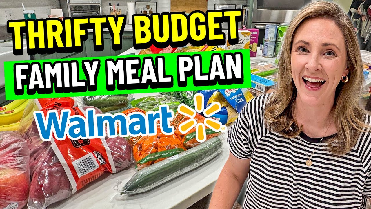 Regular Mom's REALISTIC Grocery Haul & Meal Plan for a Week | Week #1 USDA Grocery Budgets
