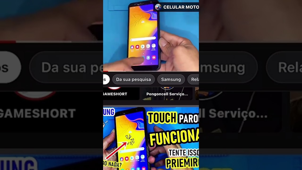 Touch do celular parou de funcionar? TENTE ISSO PRIMEIRO ANTES DE LEVAR NO T&Eacute;CNICO ‼️