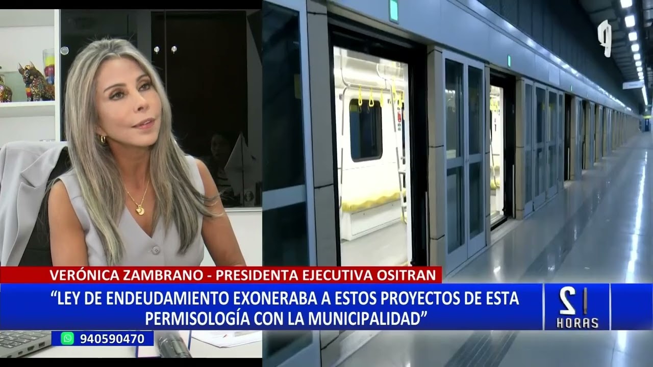 Ositran afirma que ordenanza de MML retrasará construcción de la Línea 2 del Metro