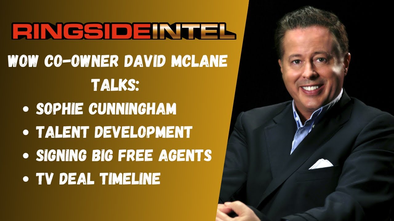 WOW CEO David McLane Talks Sophie Cunningham Invite, Adding Free Agents, Live TV Deal