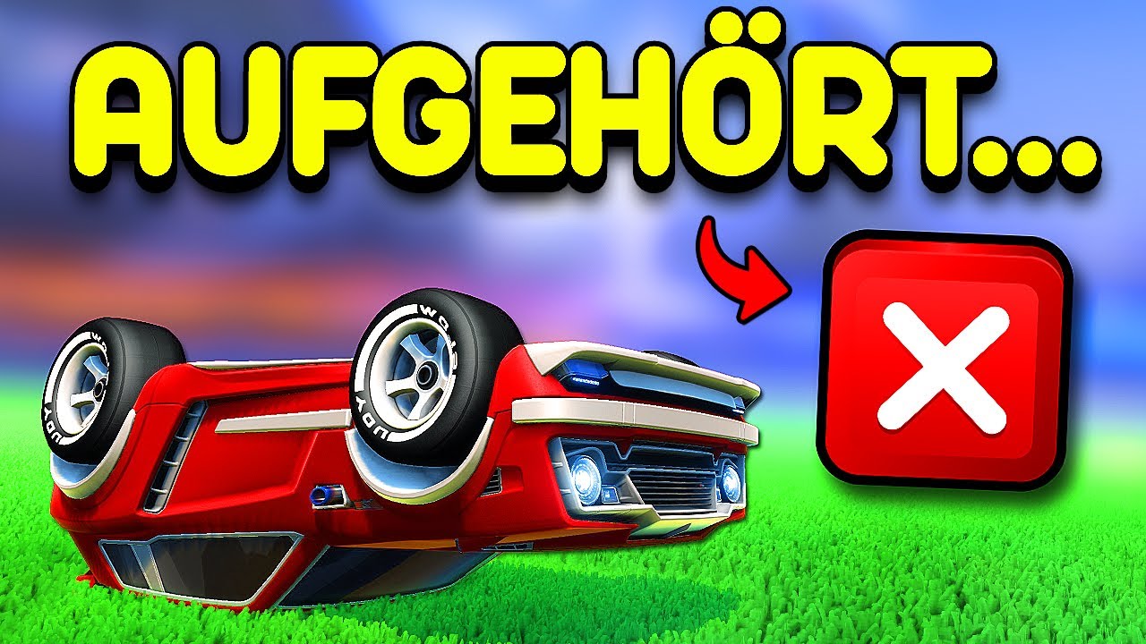 HABE ICH ROCKET LEAGUE GEQUITTET?... 😭 Rocket League