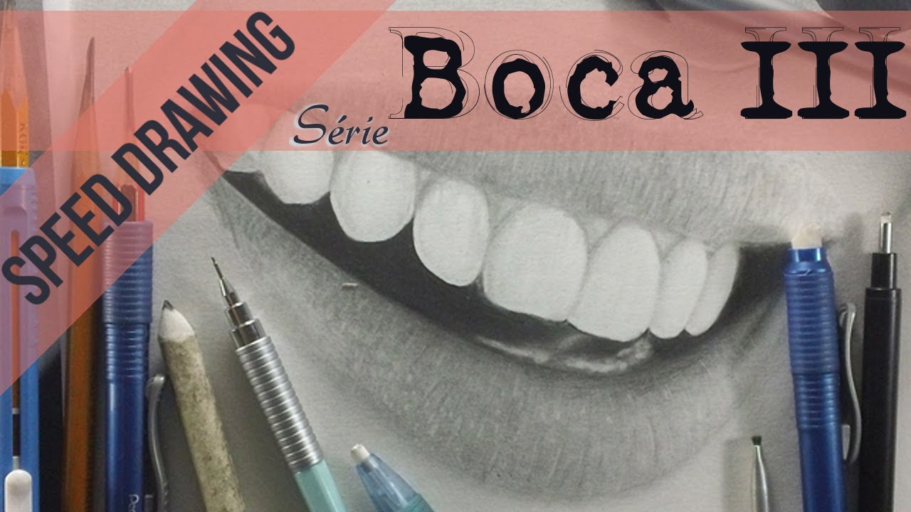 Desenhando Boca Hiper-realista - Parte 3