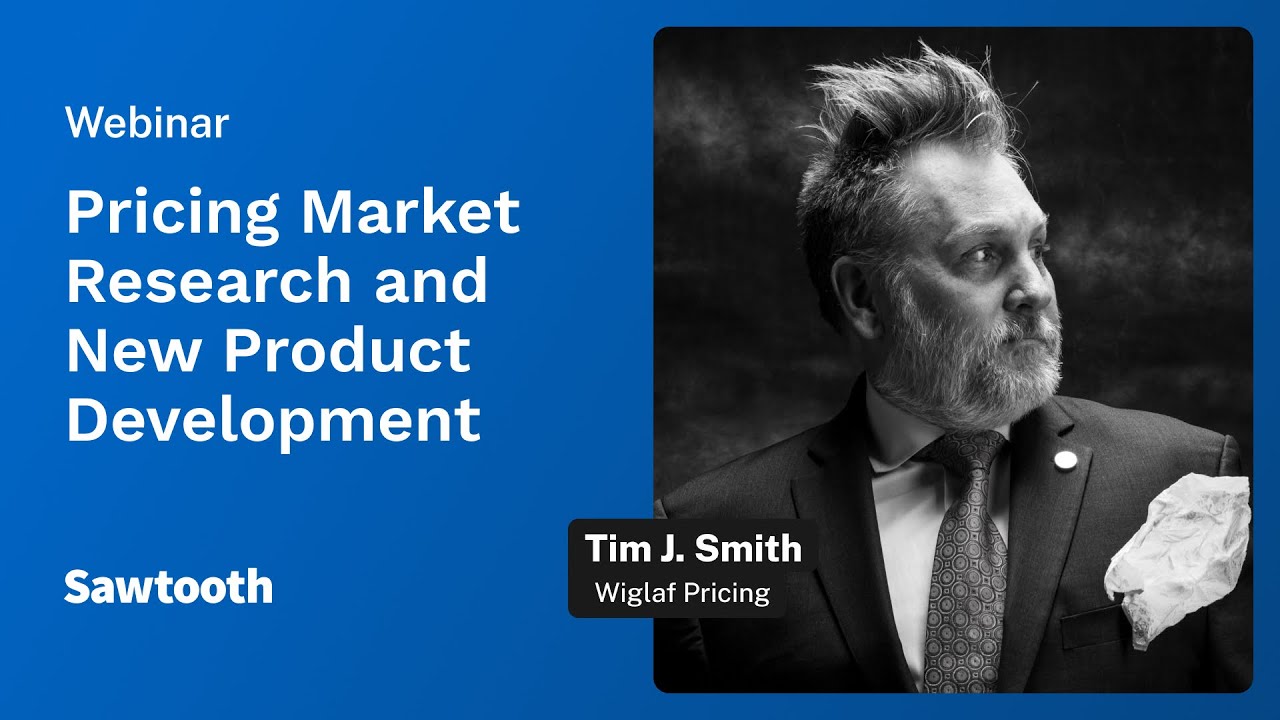 Pricing Market Research and New Product Development