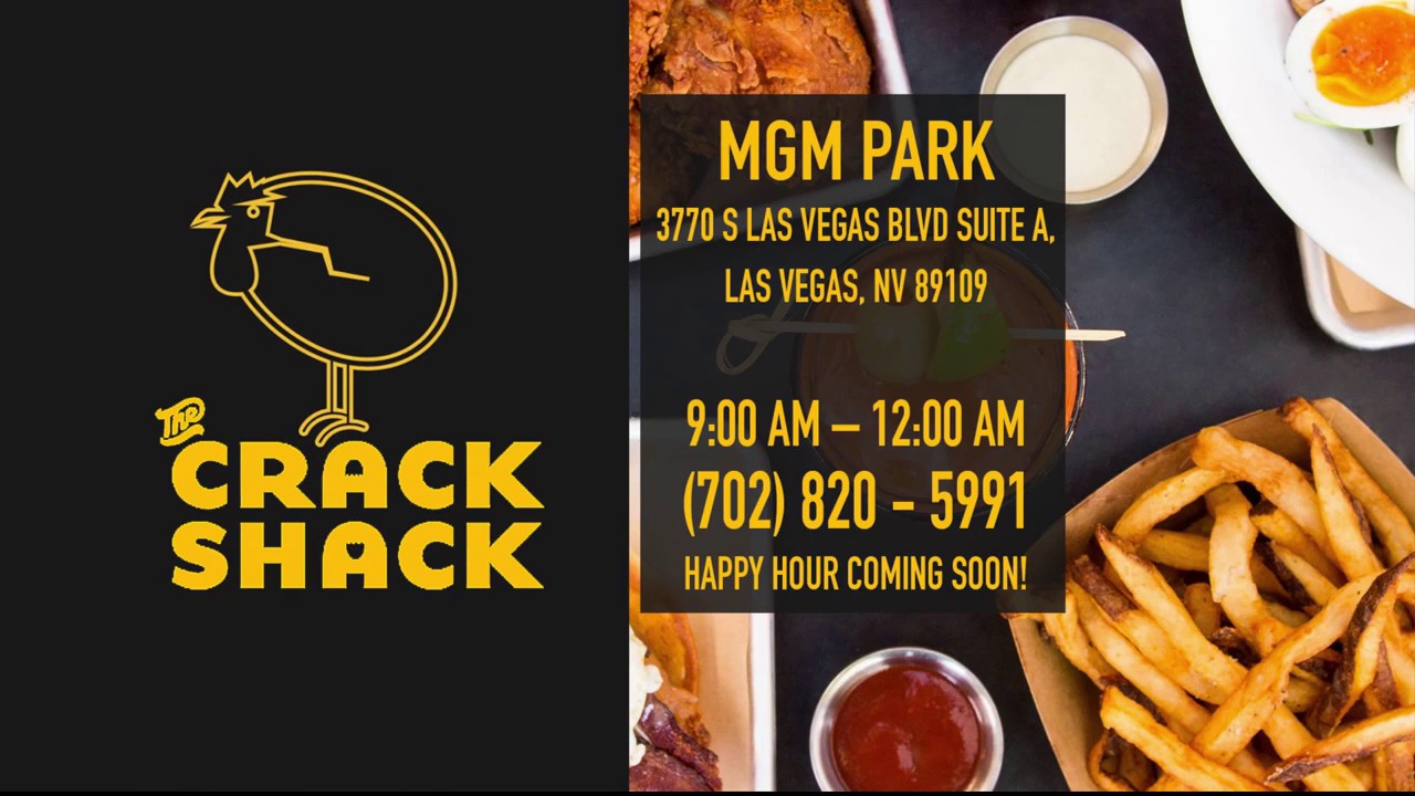 Crack Shack shows off menu at first Las Vegas location