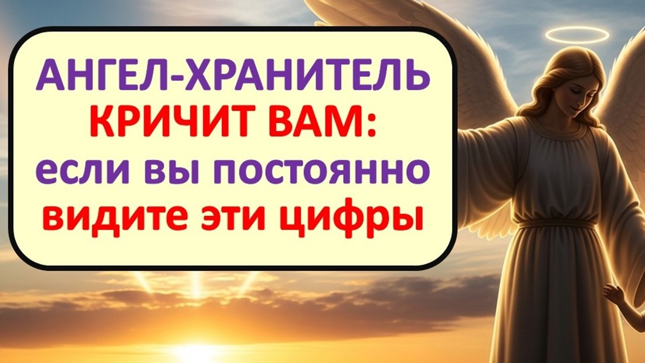Почему вас преследуют одинаковые цифры? Ангел-хранитель подает знак в момент вашего важного выбора