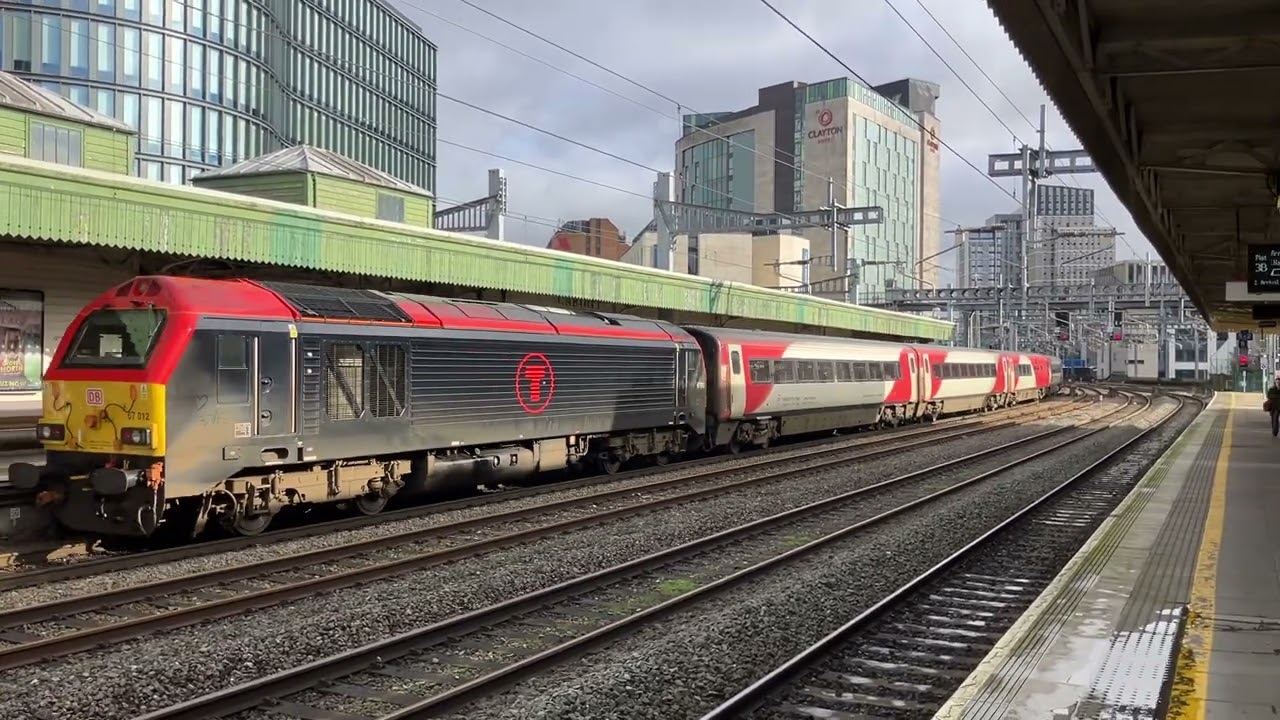 TFW 10:53AM CARDIFF CENTRAL TO MANCHESTER PICCADILLY DEPARTING CARDIFF CENTRAL PLATFORM 2.