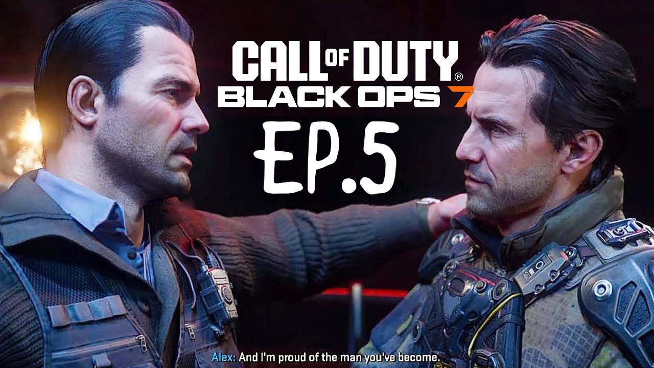 CALL OF DUTY BLACK OPS 7 (КАМПАНИЯ) ЭП.5 — ВОССОЕДИНЕНИЕ ОТЦА И СЫНА