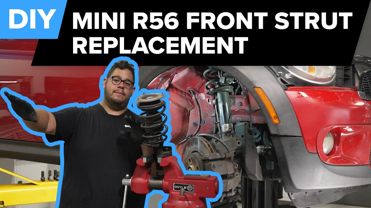Замена передней стойки R56 MINI Cooper S своими руками (MINI Cooper S 2006-2013, John Cooper Works)