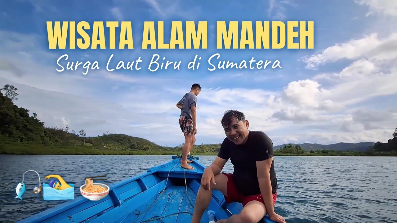 Wisata Alam Mandeh, Surga Laut Biru Sumatera Barat! #kawasanmandeh #liburan #hiburan #mancingmania 