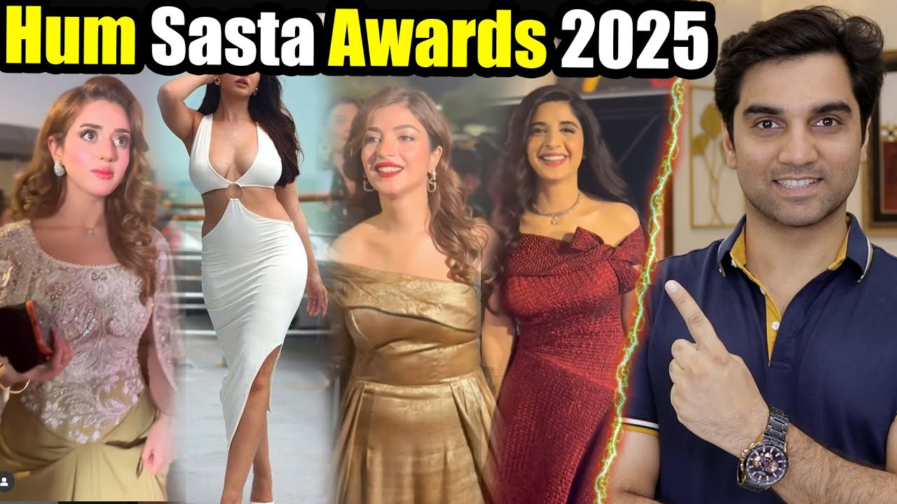 Worst Dressed Celebrities at Hum Style Awards 2025 - MR NOMAN ALEEM