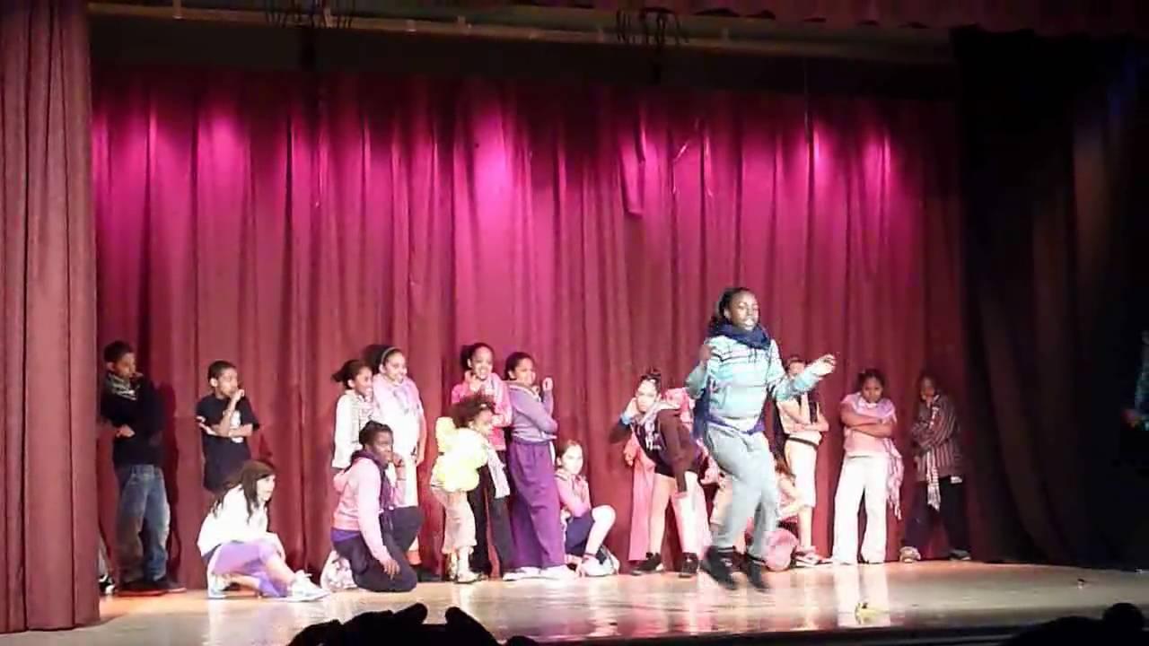 PS 11 after school hip hop presentation
