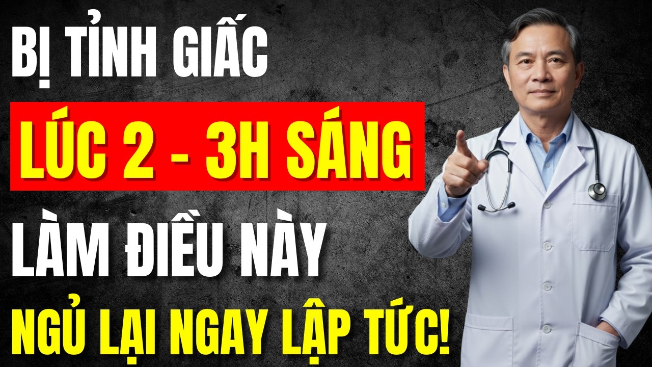Về Già Đi Ngủ, Cứ 2–3h Sáng Là Tỉnh? Làm Ngay 1 VIỆC NHỎ NÀY, Ngủ Lại Rất Nhanh | Trí Tuệ Hiền Triết