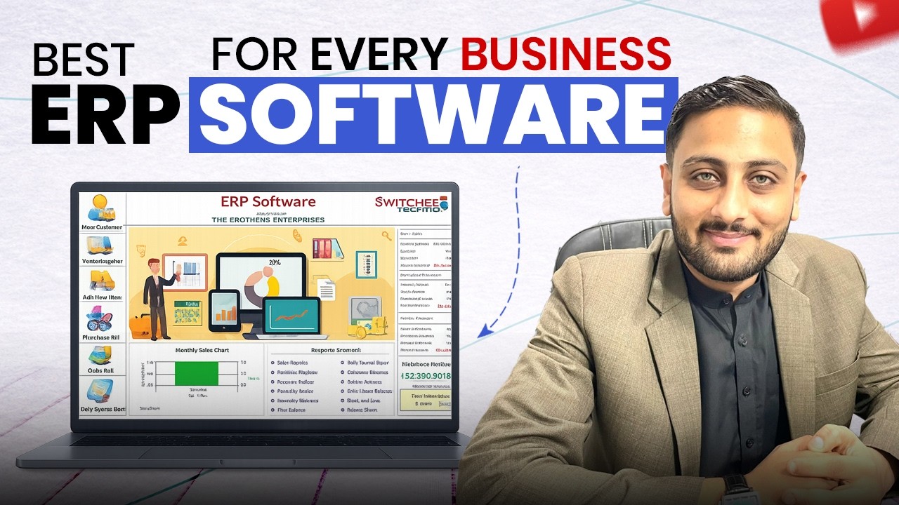 Best ERP Software for Every Business | Complete ERP Demo with Accounts, Inventory & HR