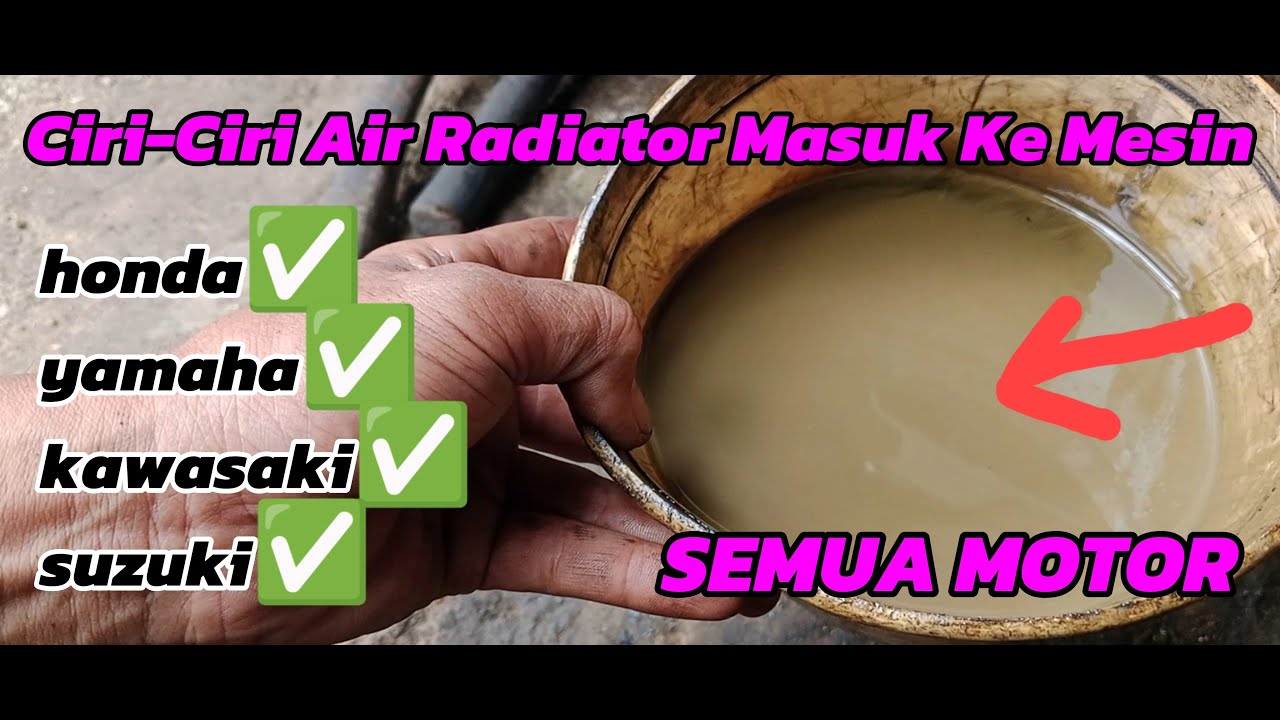 HUH NGERI 😱😱 AIR RADIATOR VARIO 125 CEPAT HABIS KARENA MASUK KE MESIN
