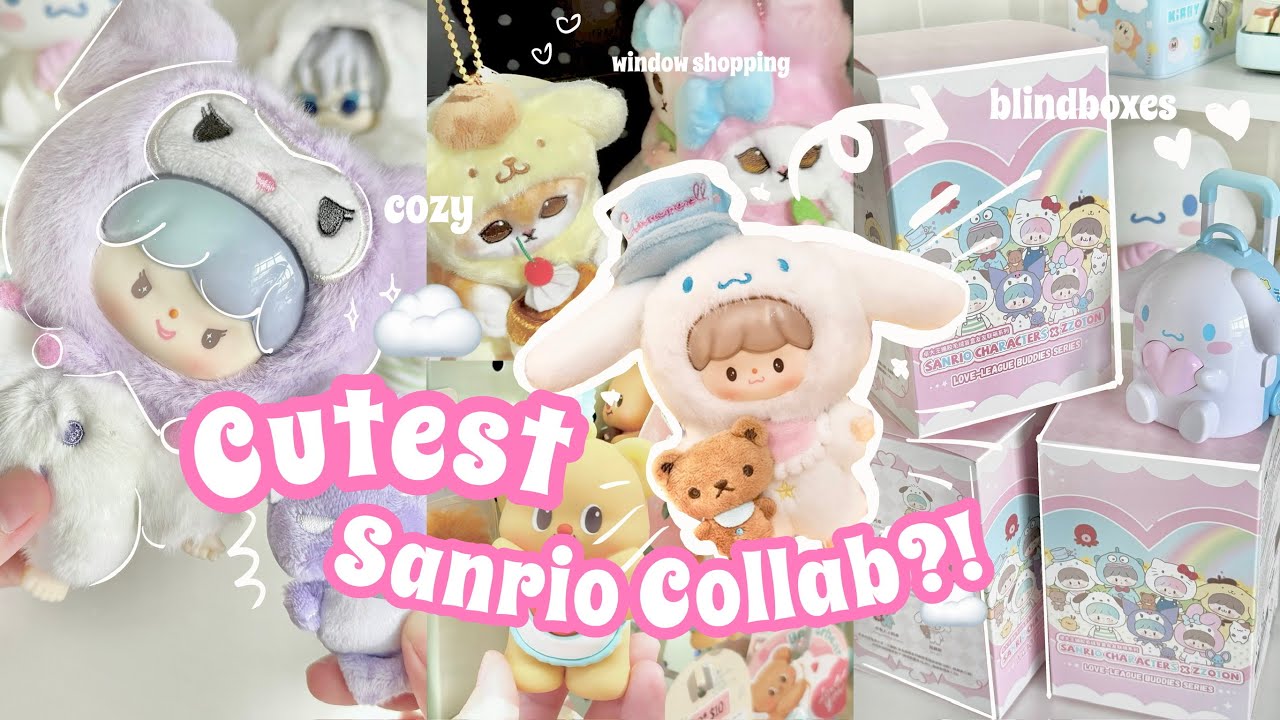 🥹how cute is this??? Sanrio Zzoton cozy Unboxing 🎀💗 cute places in Singapore 🛍️