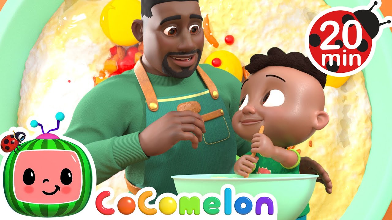Cody & Dad's Kitchen Playtime | It's Cody Time Nursery Rhymes | Celebrating Diversity