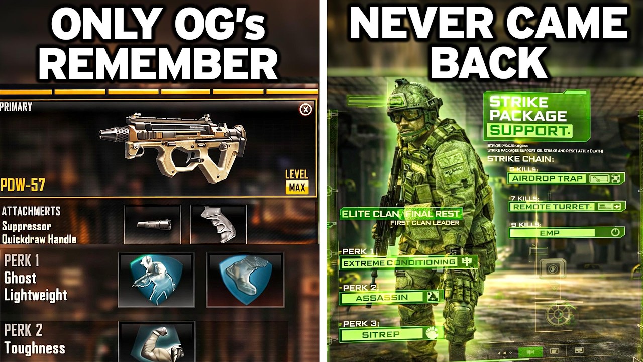 20 вещей, которые помнят только игроки &laquo;Золотого века&raquo; Call of Duty.