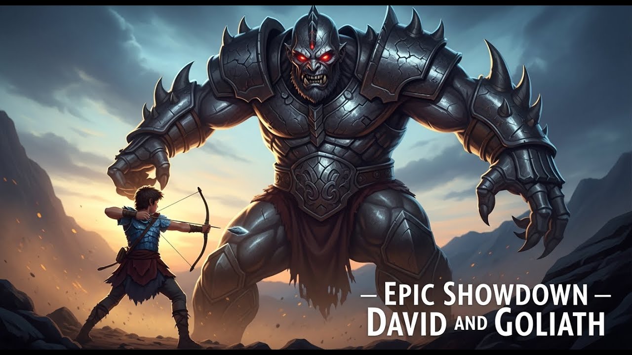 David vs Goliath — Faith Against the Giant | Bible Movie.