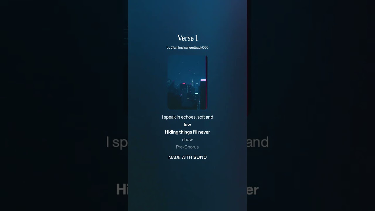 [AI] Minimalist Electropop &ndash; Glass City | Track #3