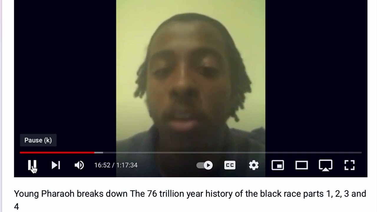 Th3 History Of The Black Rac3 ( By Young Pharaoh)