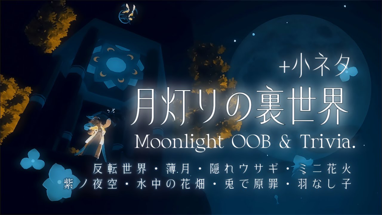 ﴾ 𝗦𝗸𝘆 ﴿ 月灯りの裏世界と小ネタ集🌙˚₊‧⁺＋羽なし子のなり方 - Moonlight OOB & Trivia.🦌🌃