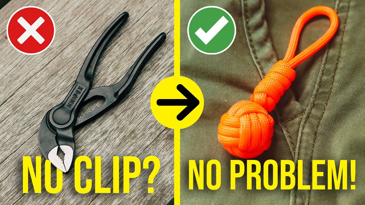 How A Simple Knot Solves A Big Everyday Carry Problem!