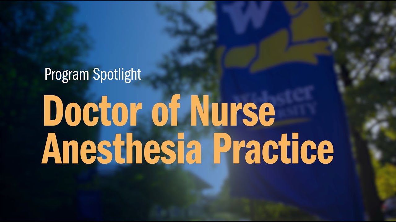 Doctor of Nurse Anesthesia Practice | Webster University