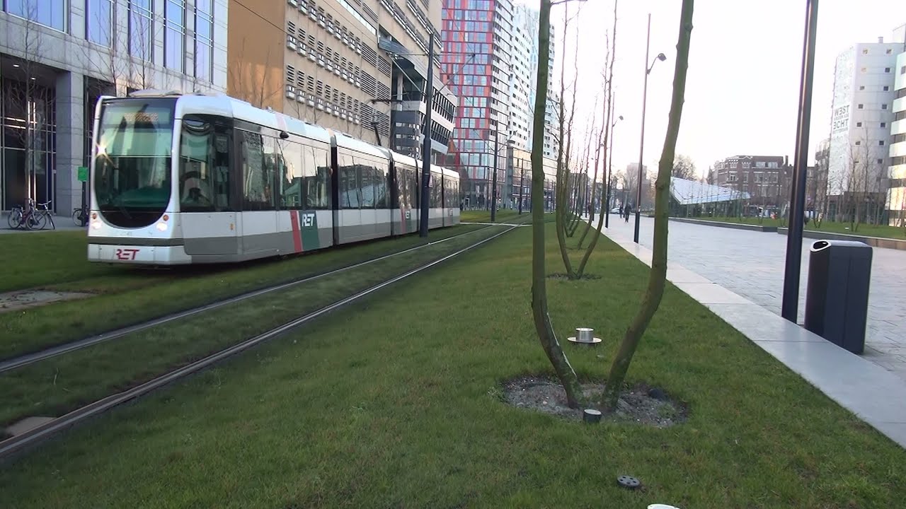 RET Alstom Citadis 2141 Kruisplein te Rotterdam