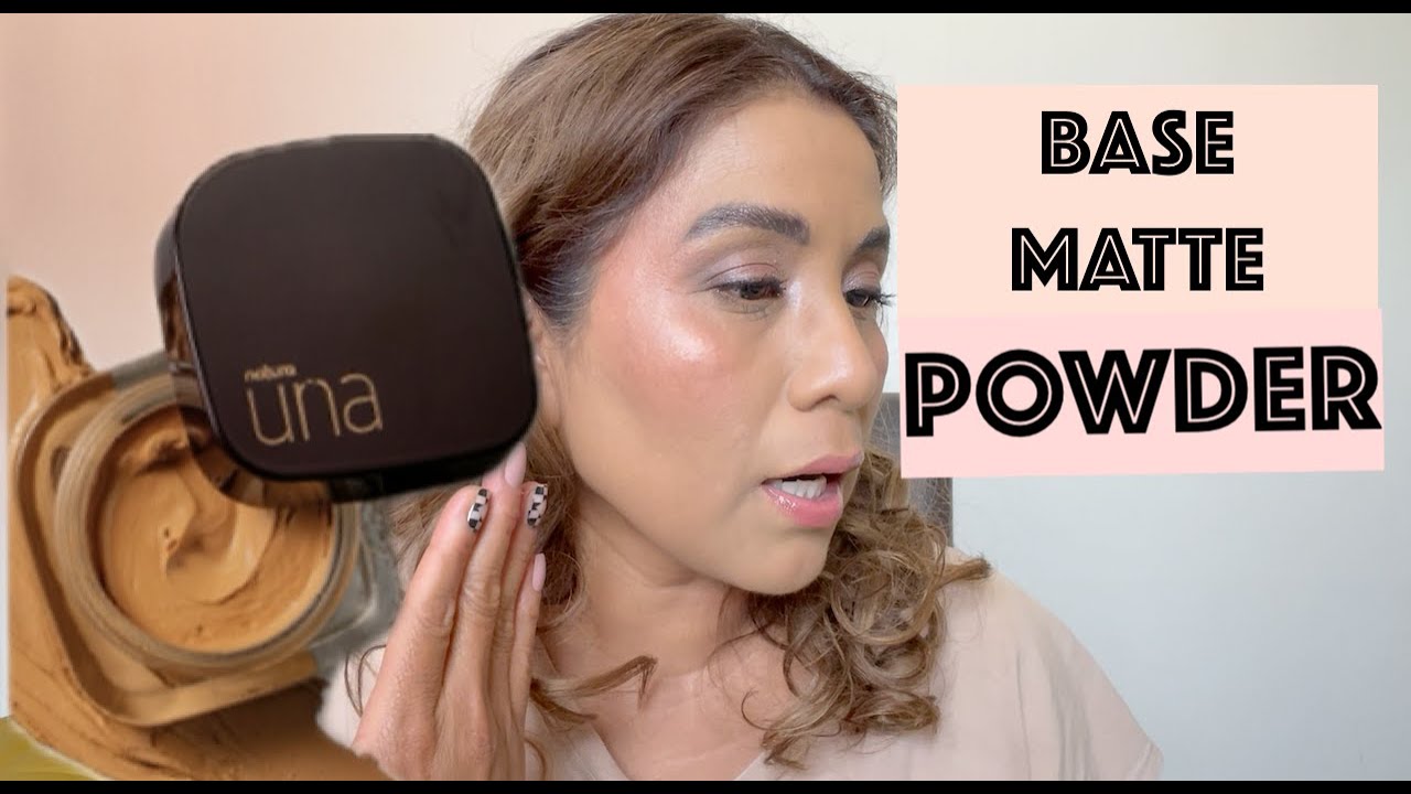 RESEÑA DE LA BASE MATTE POWDER NATURA