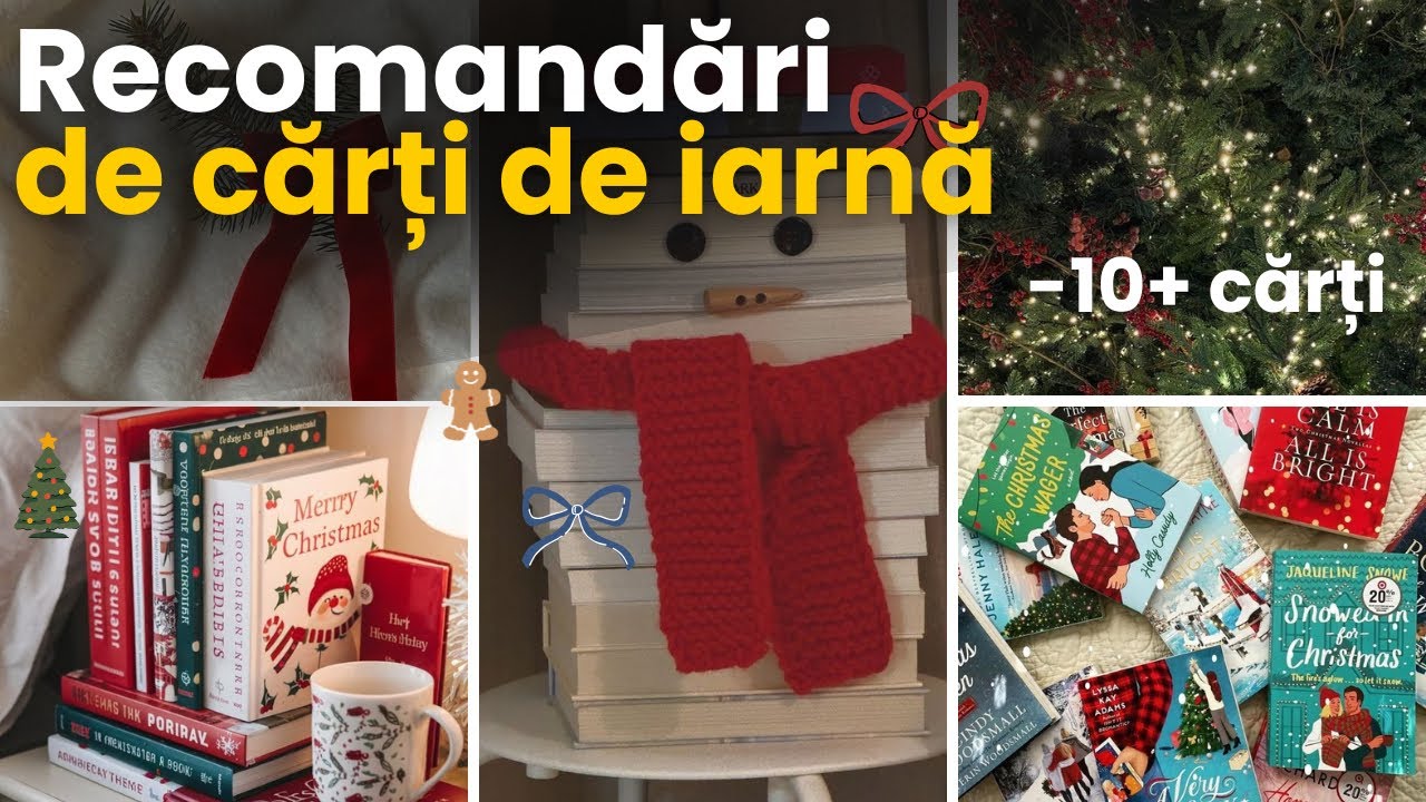 Recomandări de cărți | 10 cărți de iarnă🎅🏽