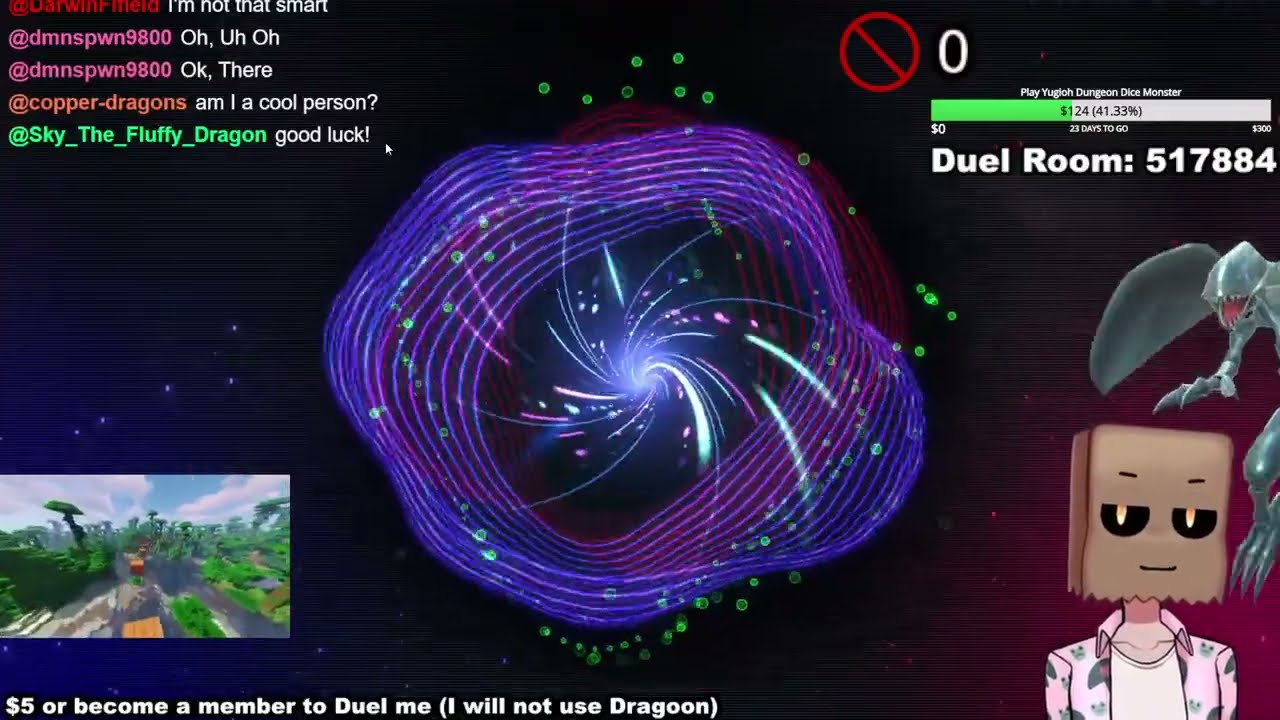Yugioh w/Only cool people in chat