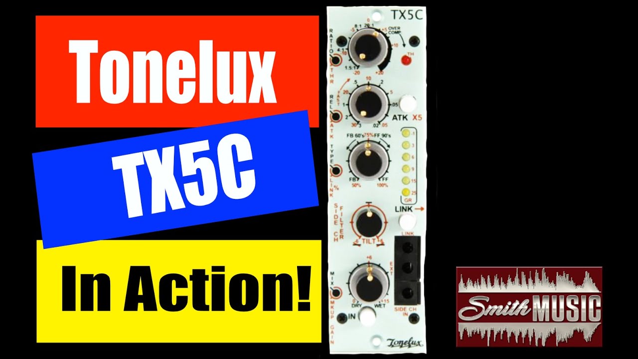 Tonelux серии 500 Компрессорный модуль Tx5C | Бочка, малый барабан и комнатный микрофон