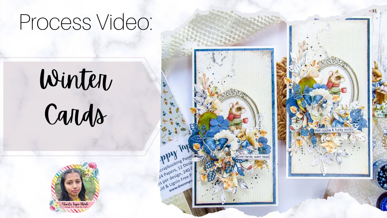Winter Cards ft. Tippy Tippy Tap
