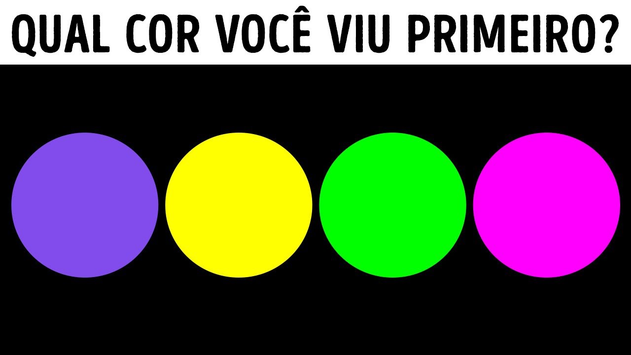 Qual É a Sua Idade Mental? Escolha Uma Cor Para Descobrir