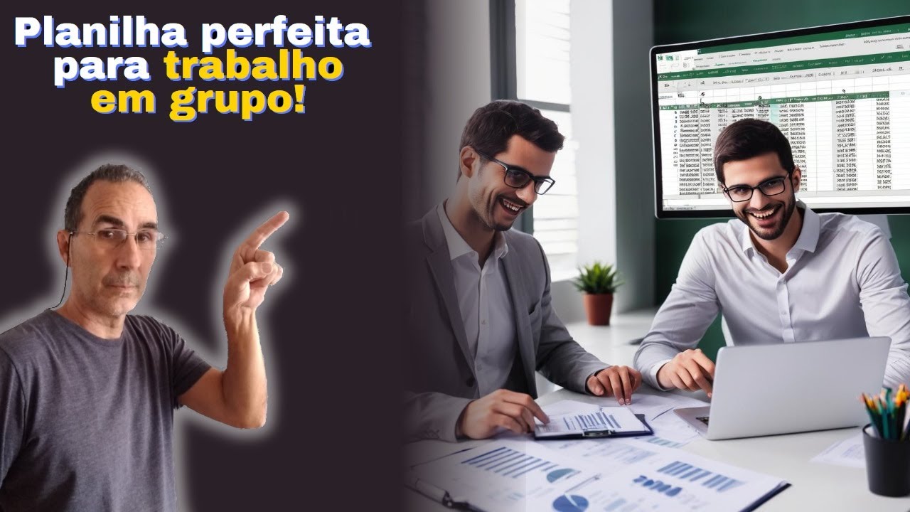 Planilha perfeita p/ TRABALHO em GRUPO (Excel VBA)